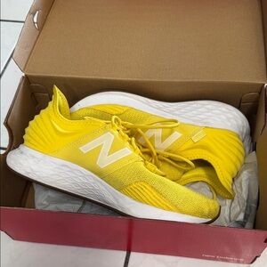 New Balance Bright Yellow Athletic Sneakers